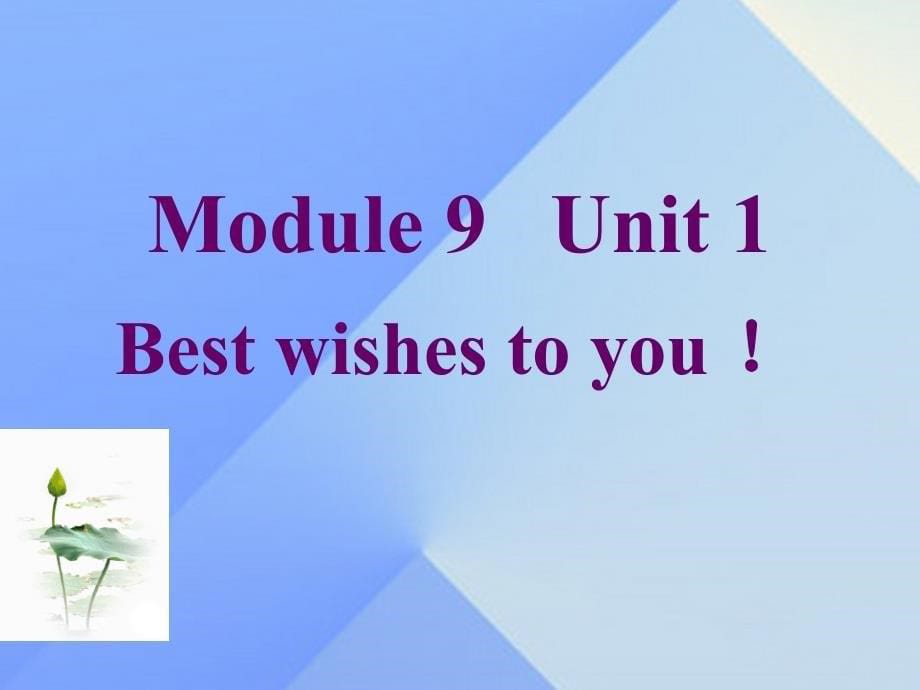 2016春六年级英语下册 module 9 unit 1《best wishes to you》课件1 （新版）外研版（三起）_第5页