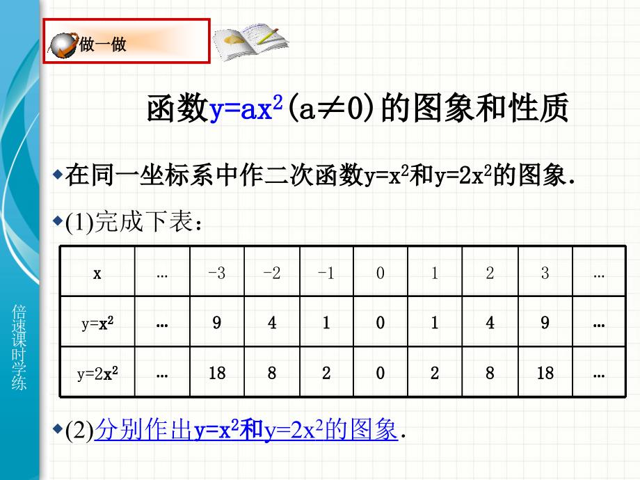 北师版九年级数学下册22二次函数图像与性质_第2页