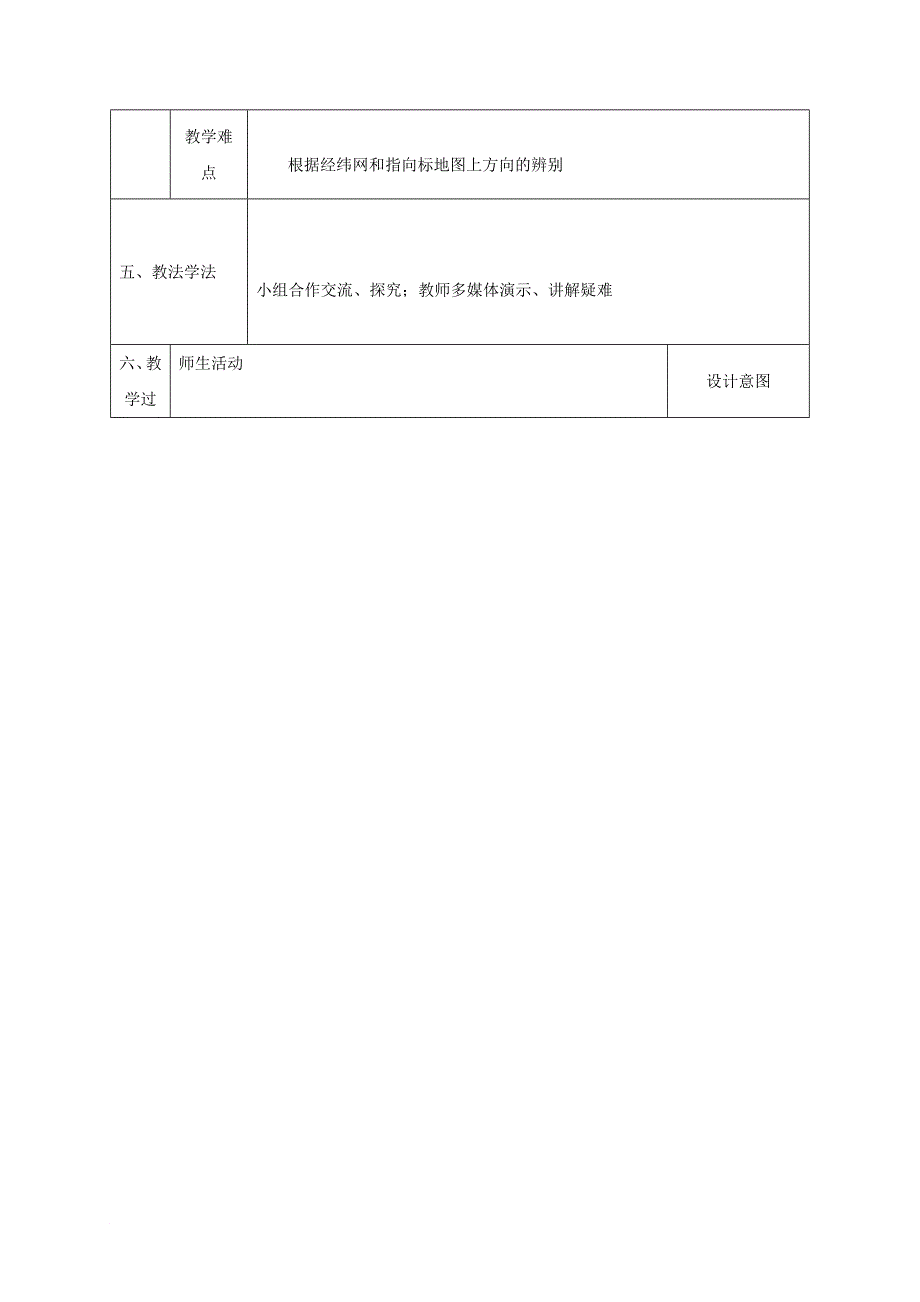 七年级地理上册 1_3 地图的阅读同课异构教案1 （新版）新人教版_第2页