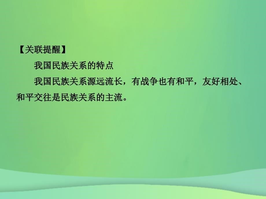 （东营专版）2019年中考历史复习 专题二 中国的民族关系及对外交往课件_第5页