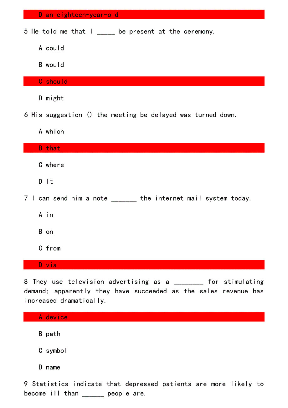 大工18秋《大学英语3》在线3_第2页