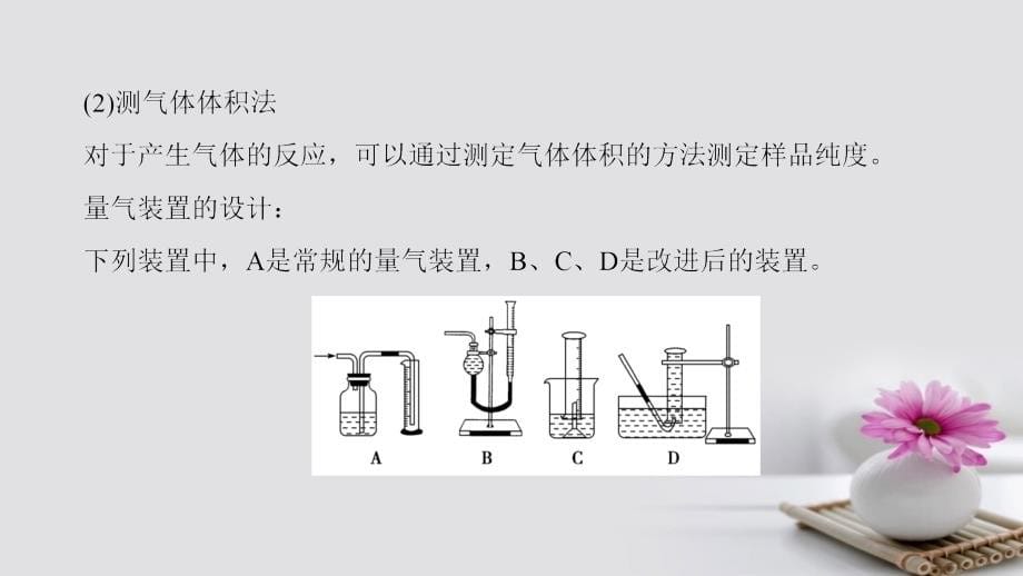 高考化学一轮总复习第10章化学实验基础第4节定量实验和化学实验的设计与评价课件鲁科版_第5页