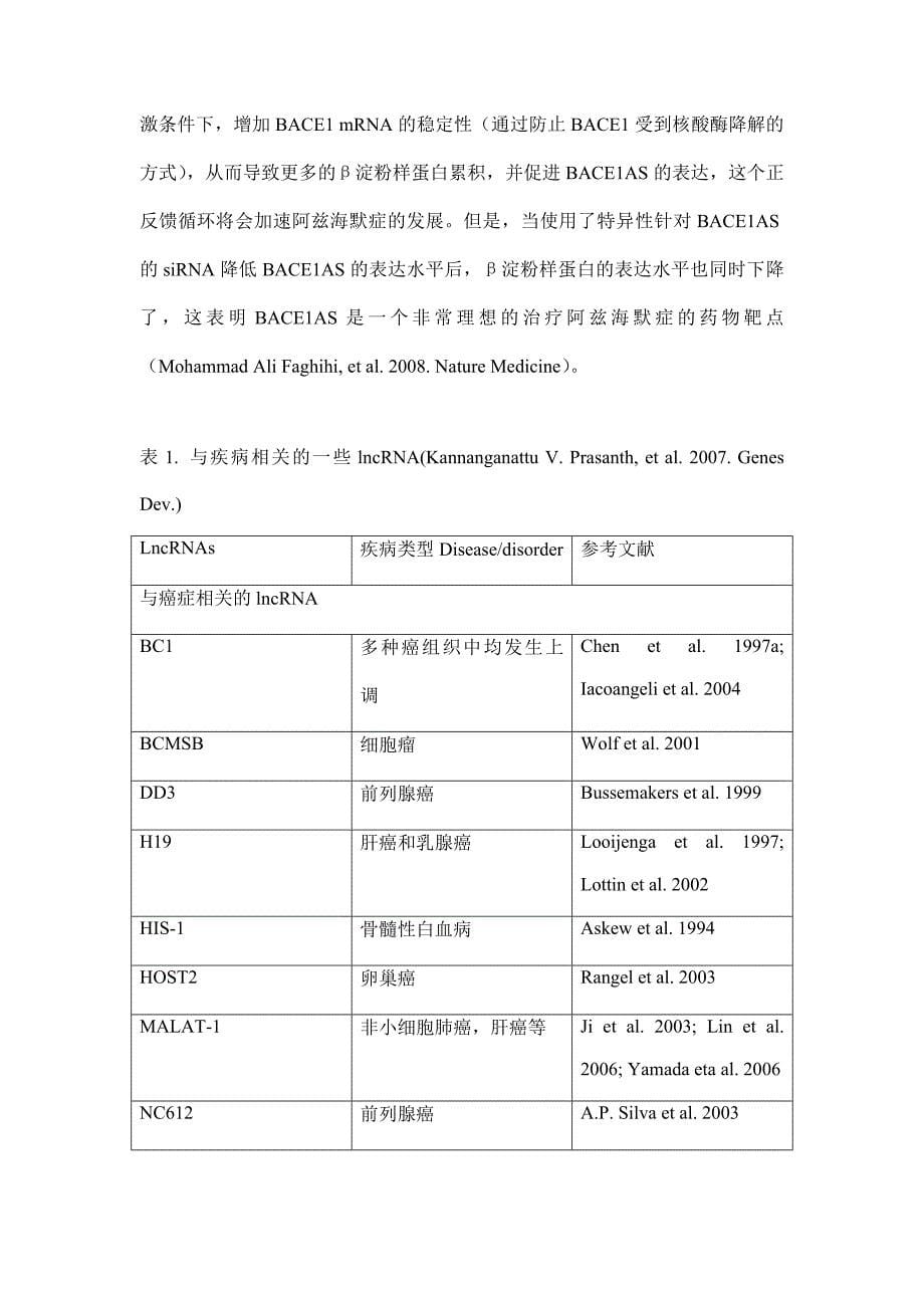 带你走进神秘长链非编码rna_第5页