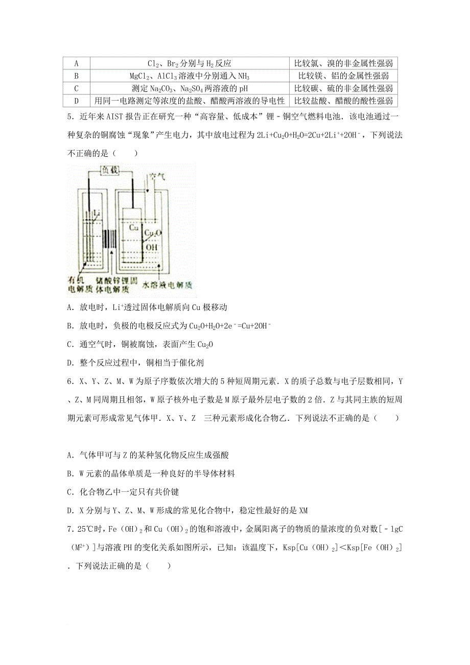 高三化学模拟试卷9_第2页