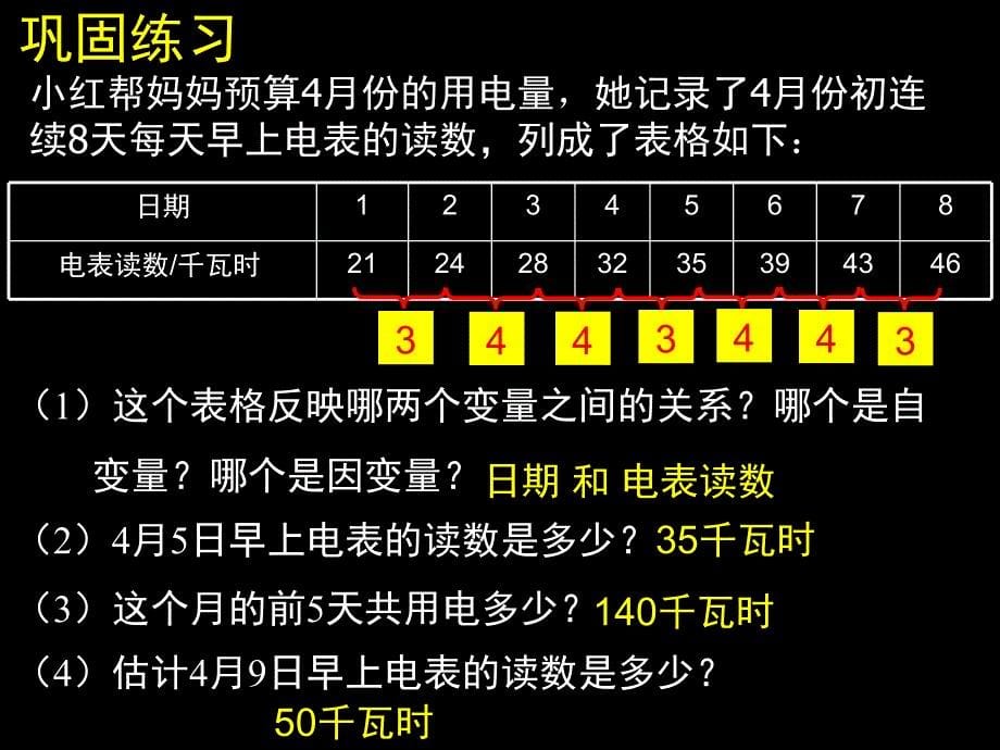 北师大版七年级数学下册-第3章-变量之间的关系-第三章-回顾与思考_第5页