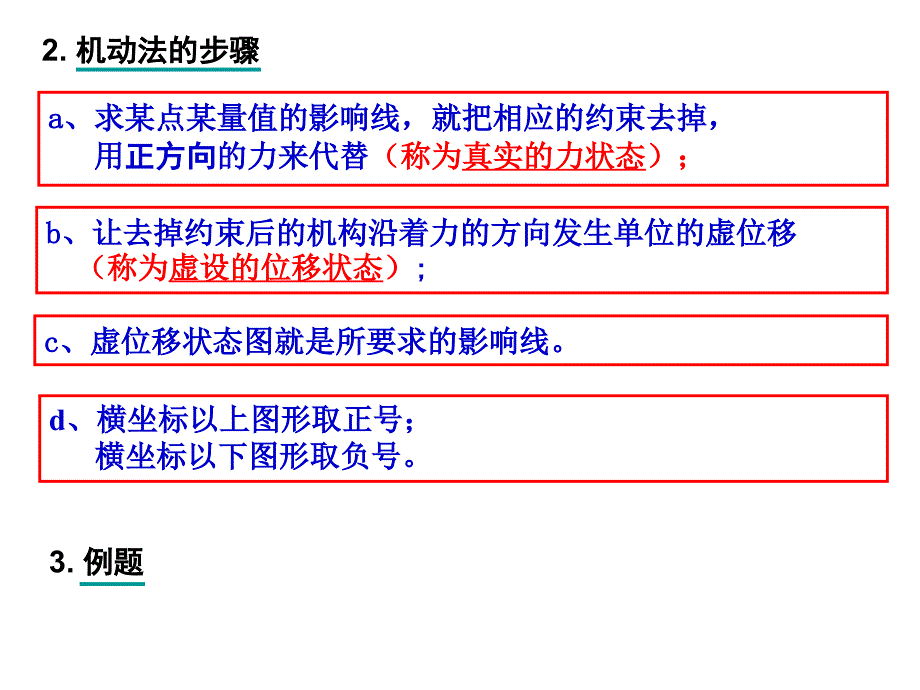 结构力学§4-5-机动法作影响线_第2页