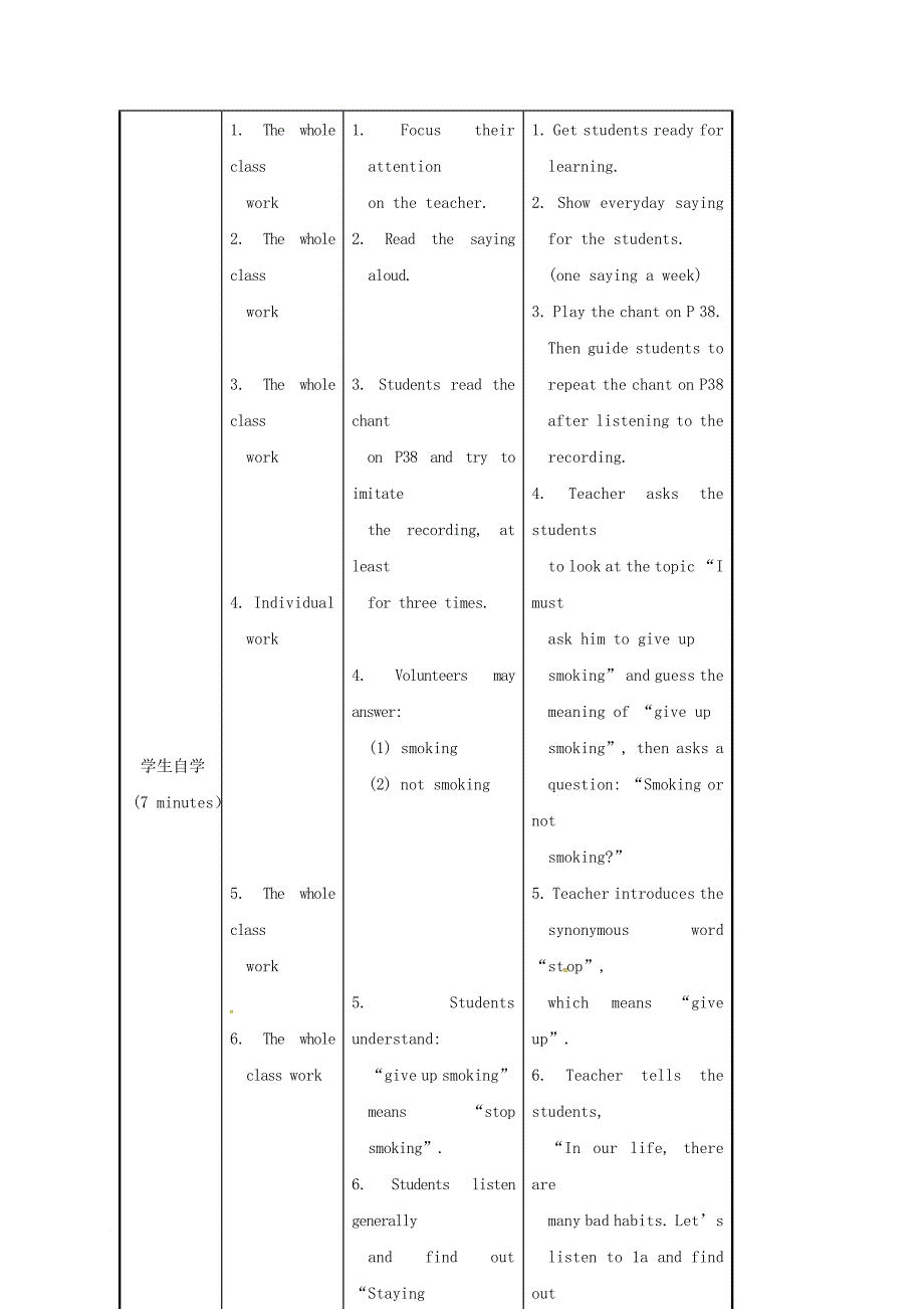 八年级英语上册unit2keepinghealthytopic2imustaskhimtogiveupsmokingsectiona教案新版仁爱版_第3页