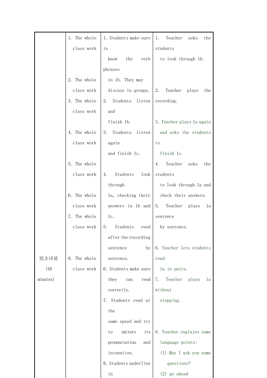 八年级英语上册unit2keepinghealthytopic3mustweexercisetopreventtheflusectiona教案新版仁爱版_第4页