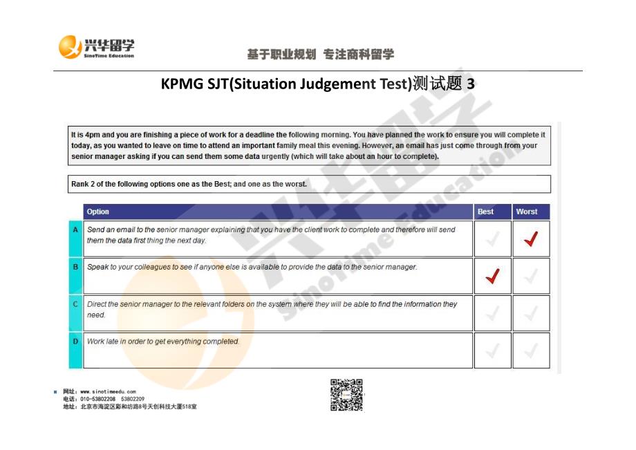 毕马威(kpmg)-sjt测试题(内含全部笔试题库下载链接)_第1页