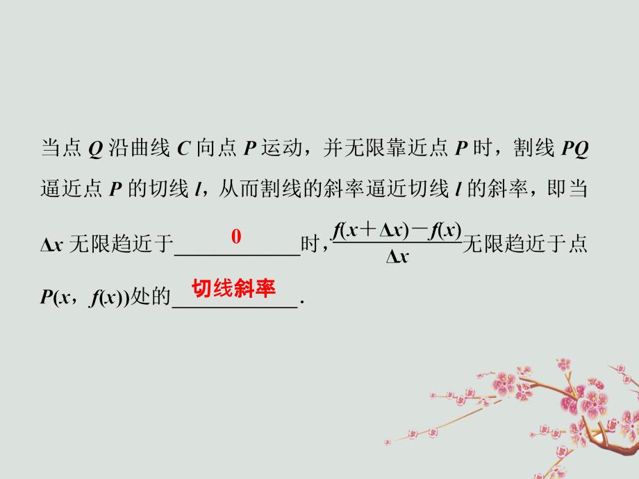 2018-2019学年高中数学 第三章 导数及其应用 3.1.2 瞬时变化率——导数（一）课件 苏教版选修1-1_第4页