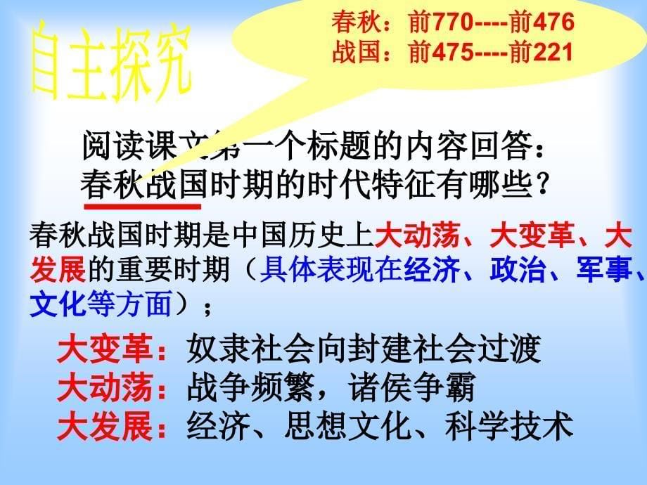 高中历史(人教版)选修一(历史上重大改革回眸)商鞅变法-《改革变法风潮与秦国历史机遇》课件_第5页