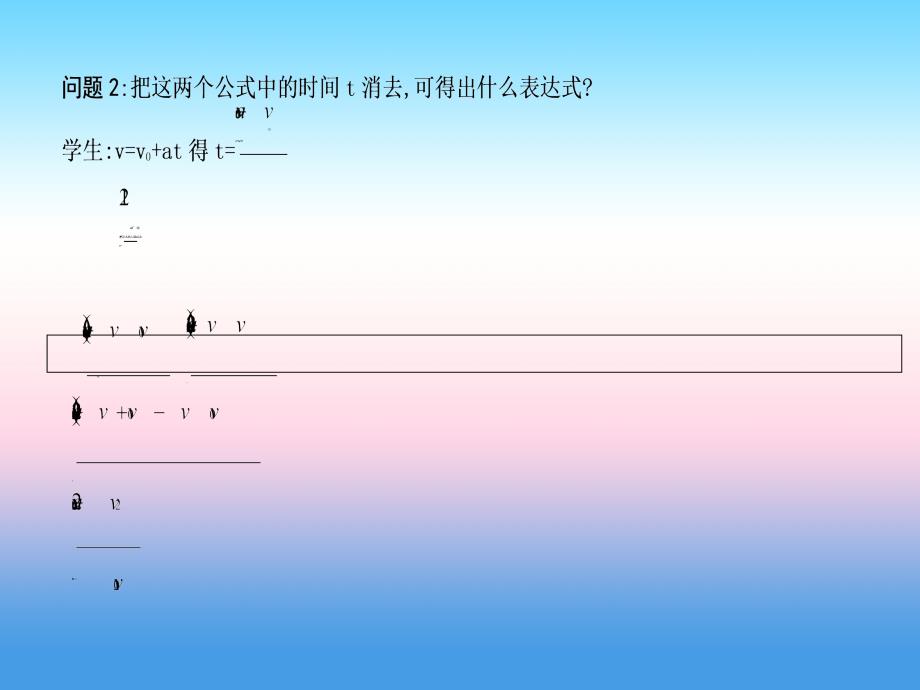 2017-2018学年高一物理新人教版必修1课件：第2章 匀变速直线运动 第4节 匀变速直线运动的速度与位移的关系_第4页