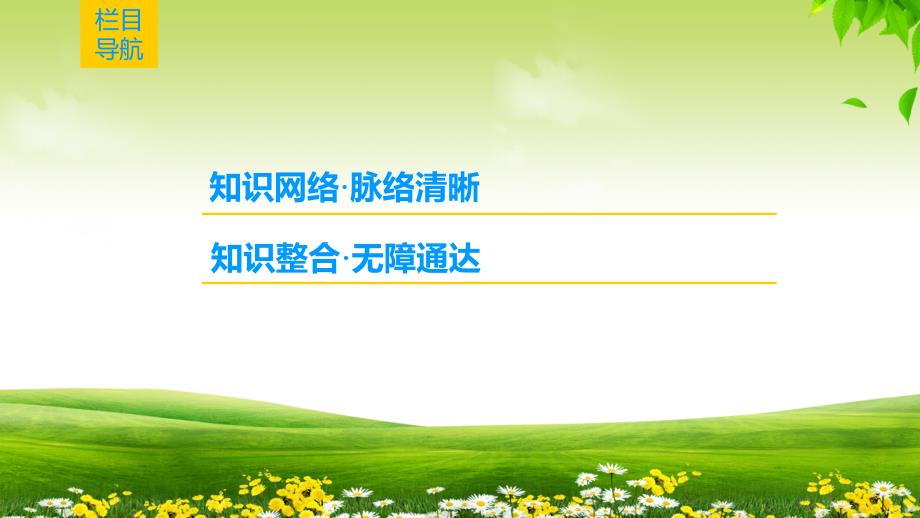 海南2019届高考历史一轮总复习课件：模块三 第14单元 单元高考整合 _第2页