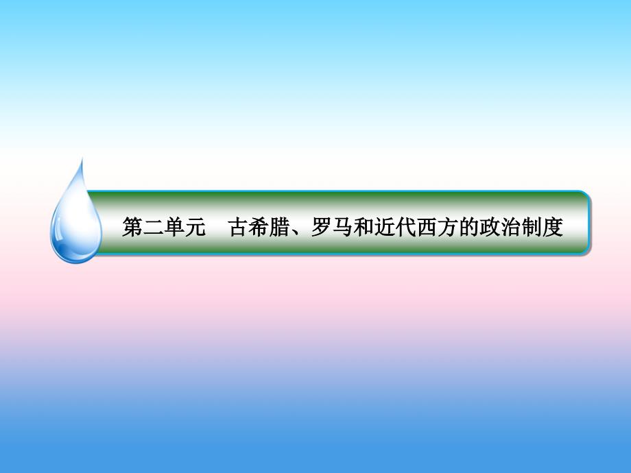 2019届高考历史人教版全国卷一轮复习课件：考点6 罗马法的起源与发展_第2页