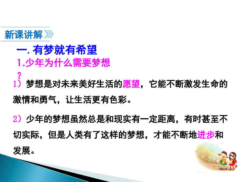 道德与法治七年级上册(政 治)12少年有梦_第4页