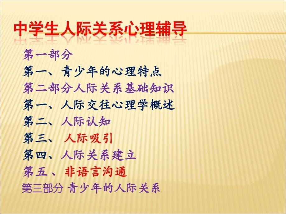 汪勇刚省培中学生人际关系心理辅导_第5页