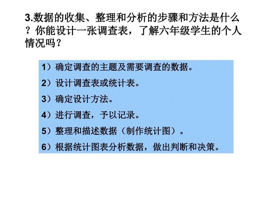 统计新人教版小学六年级数学图文_第5页