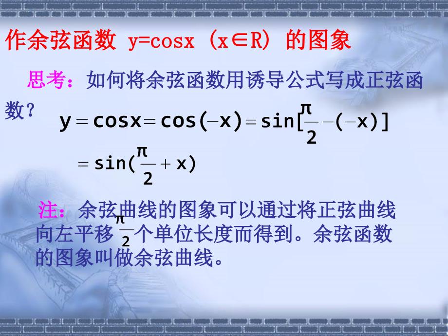 余弦函数图像与性质72810_第4页