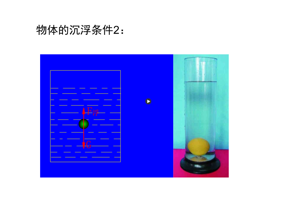 新人教版八年级物理下册物体浮沉条件与应用课件_第4页