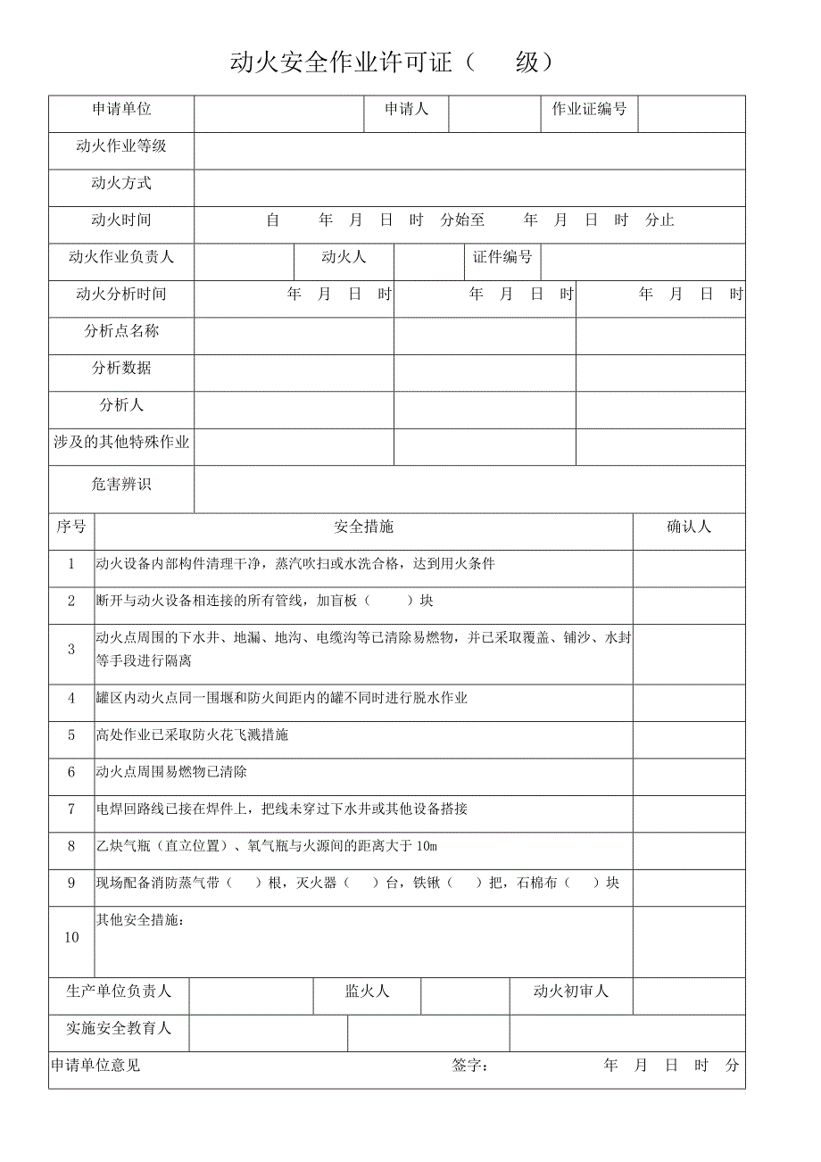 八大作业票证(可编辑)-2016最新版_第1页