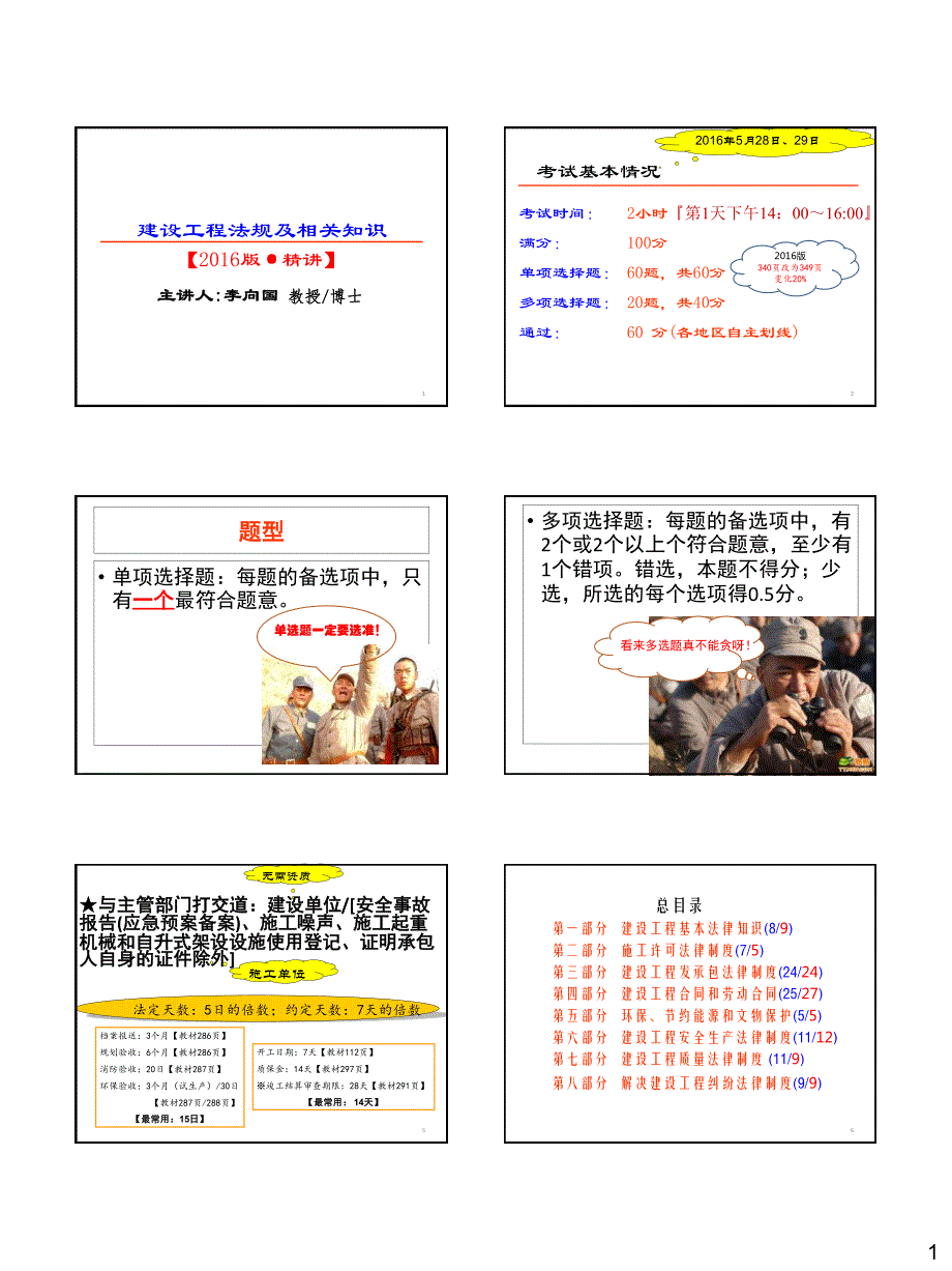 建设工程法规与相关知识-2级-精讲-2016_第1页