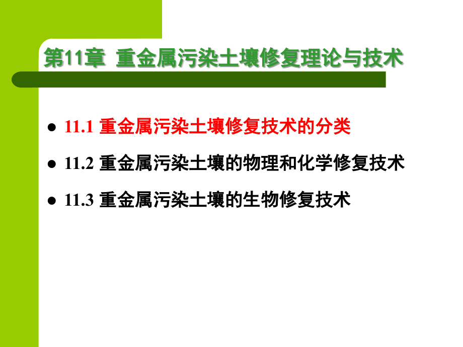 第11章-重金属污染土壤修复理论与技术(4h)-环境土壤学_第2页