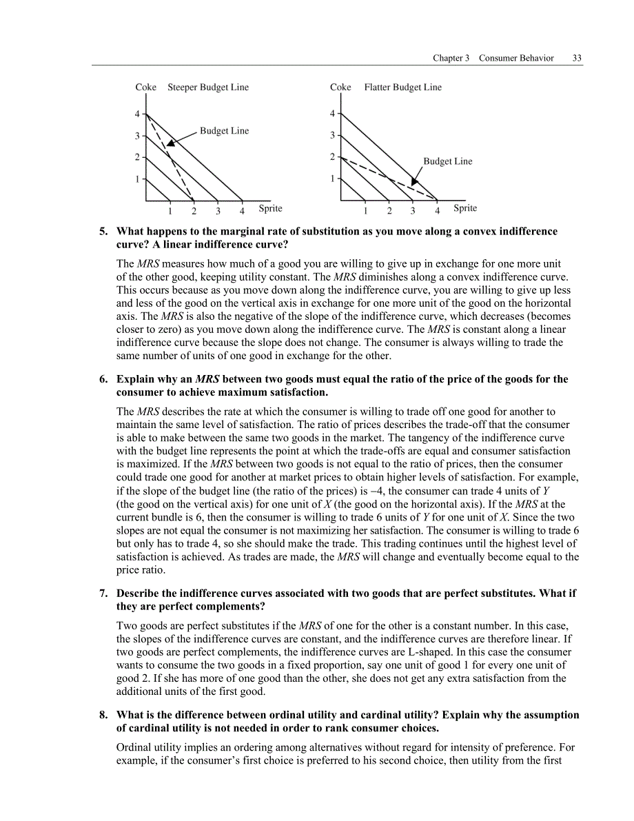 微观经济学第八版课后习题答案第三章_第3页