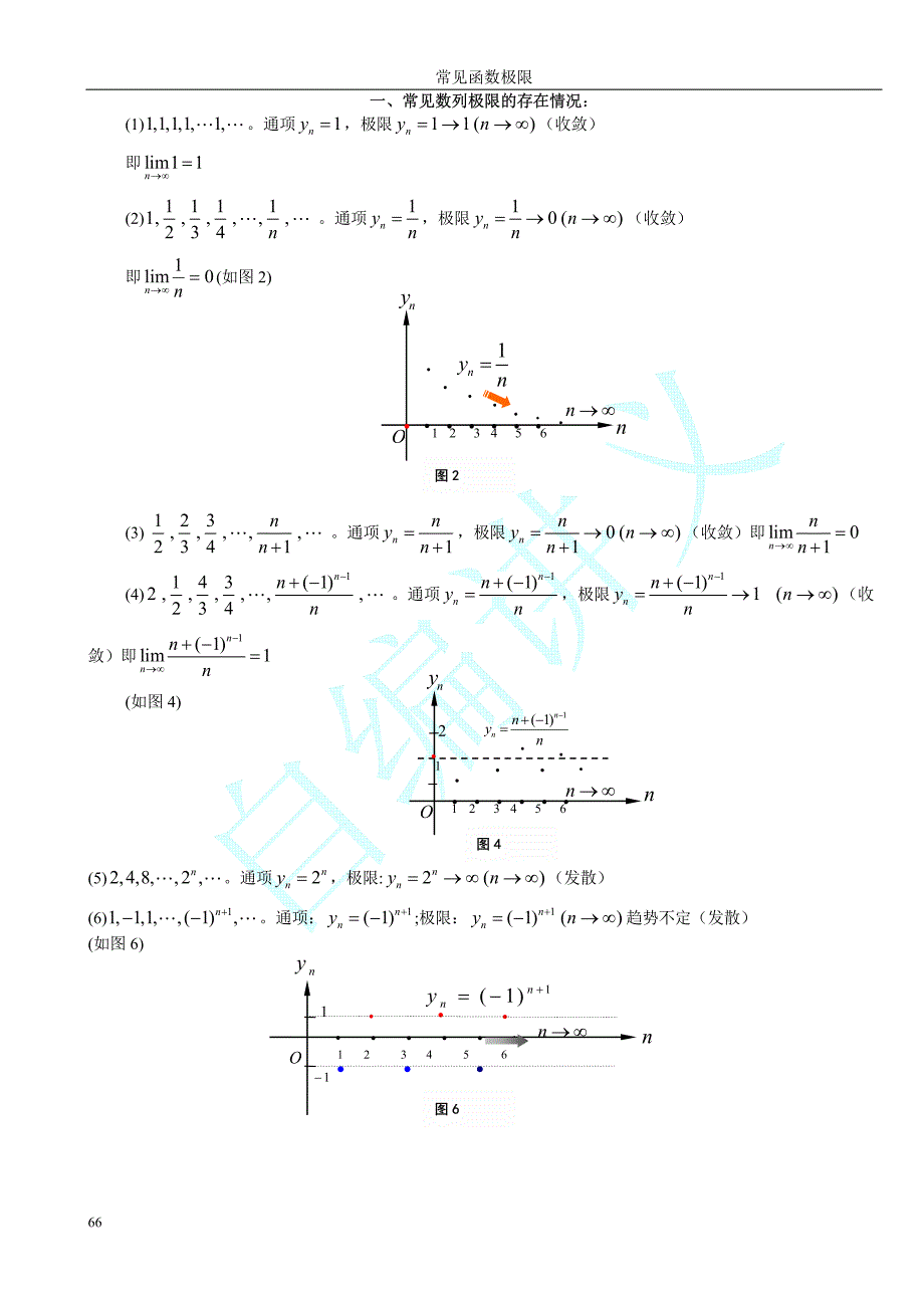 常见基本初等函数极限_第1页