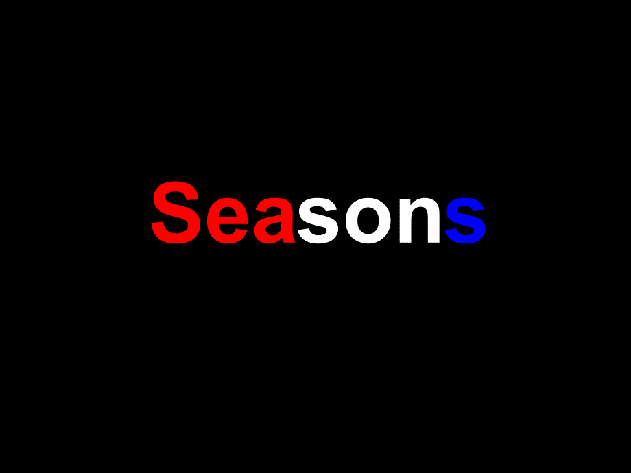 冀教版六年级上册-lesson-13-seasons_第4页