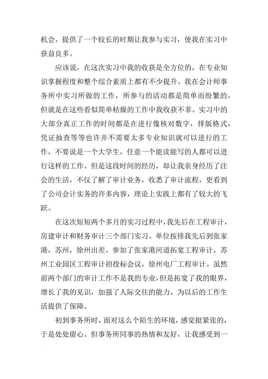 审计事务所实习报告_第5页