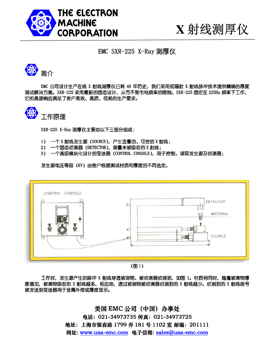 X射线测厚仪-SXR-225在线测厚仪_第1页