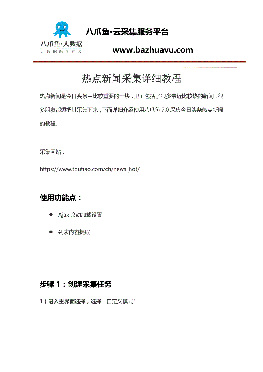 热点新闻采个函件f集详细教程_第1页