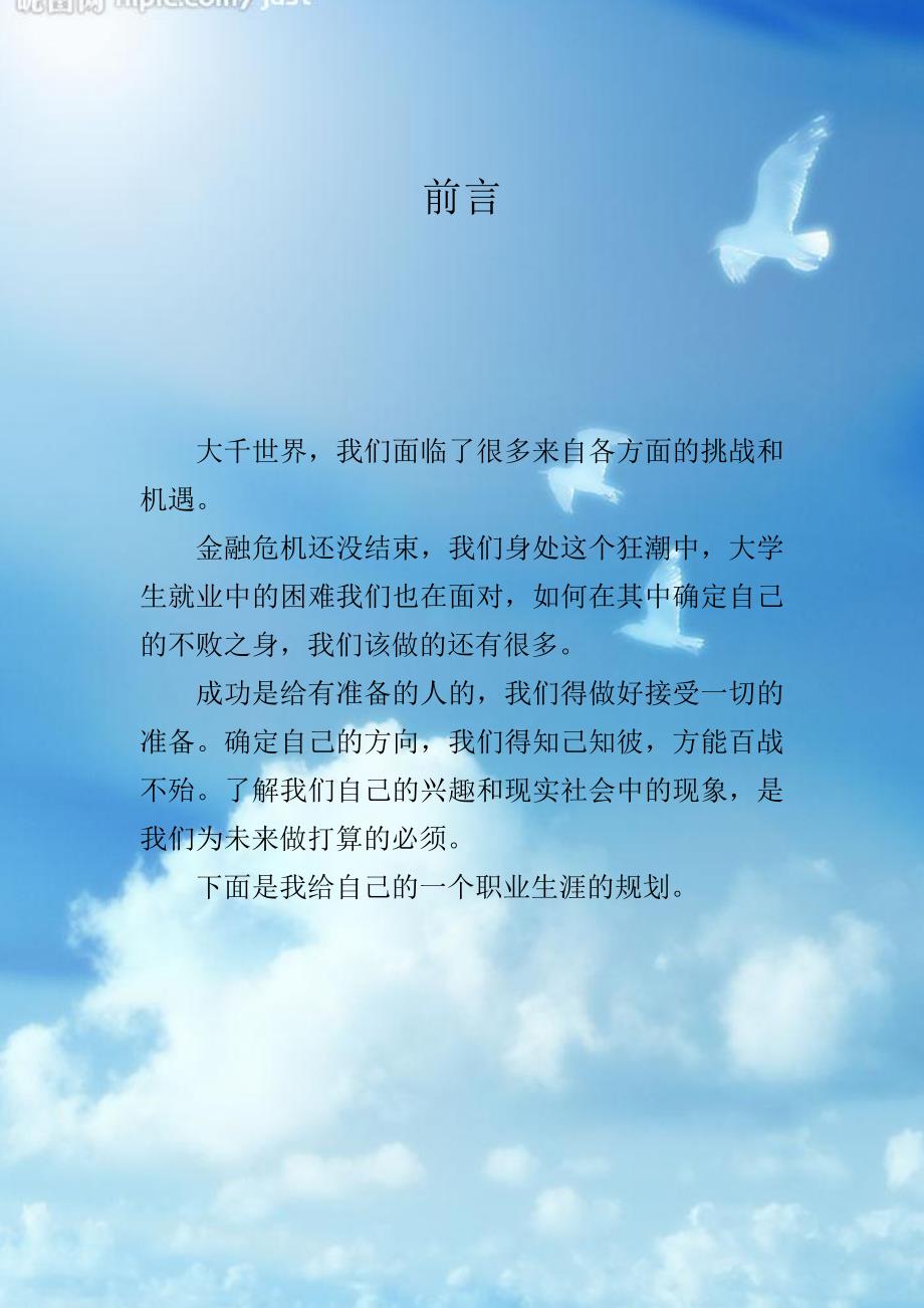 大专职业生涯规划_第2页