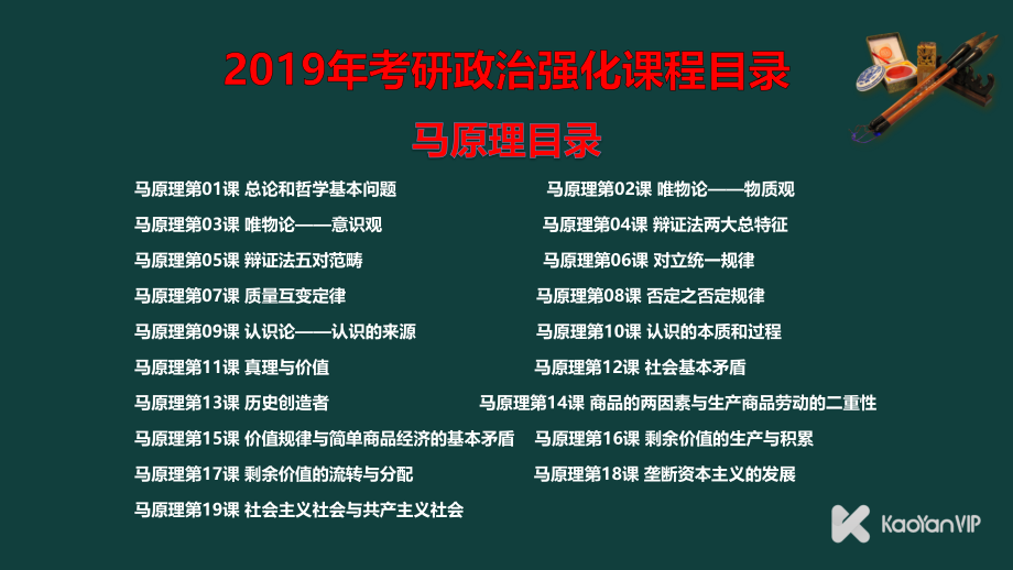 2019年考研政治课件强化阶段班马原理19课思修法基7课共26课课件汇编_第2页