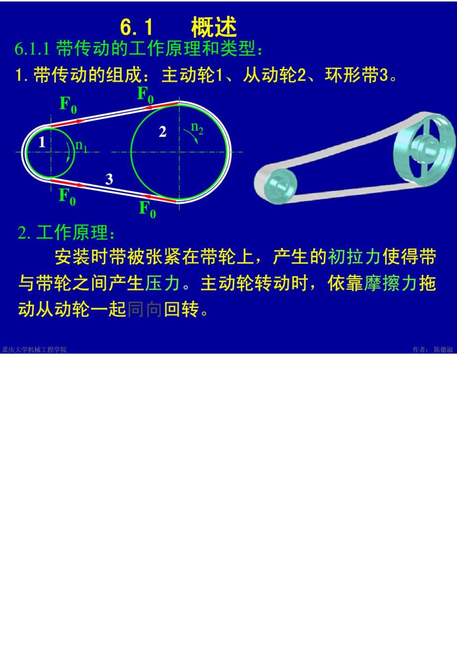 重庆大学机械设计—第6章带传动_第2页