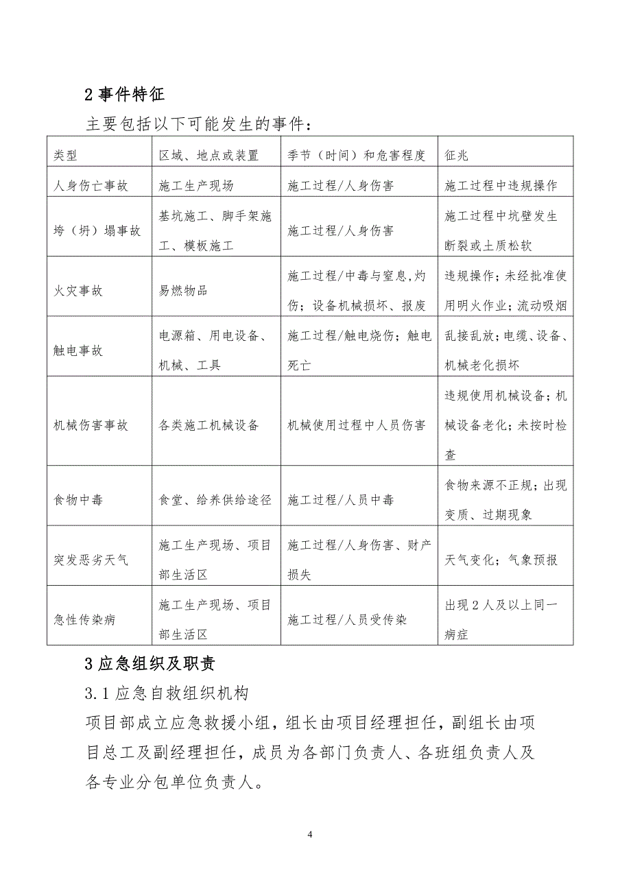 现场应急处置救援预案._第4页