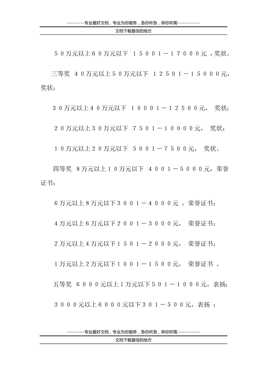 公司合理化建议和技术改进取7节一奖励实施办法_第4页