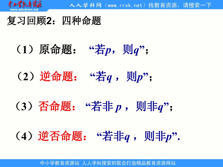 中职数学基础模块上册《充要条件》课件1_第2页