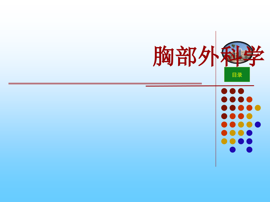 课件：胸外科大课胸外伤脓胸ppt课件_第1页