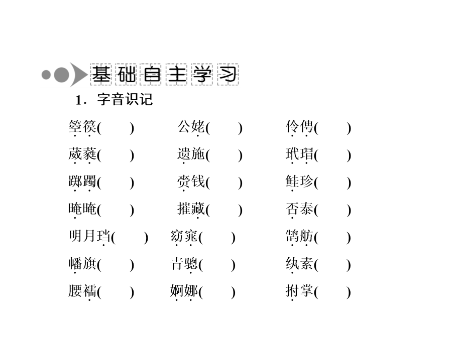 2017-2018学年语文版必修4 孔雀东南飞（并序） 课件（132张）_第4页