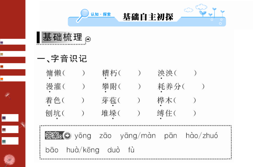 2016-2017学年人教版选修《中国现代诗歌散文欣赏》 第5单元 葡萄月令 课件_第2页