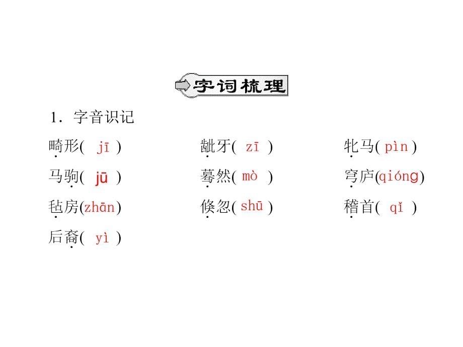 2017-2018学年语文版必修二巩乃斯的马 课件（17张）_第5页