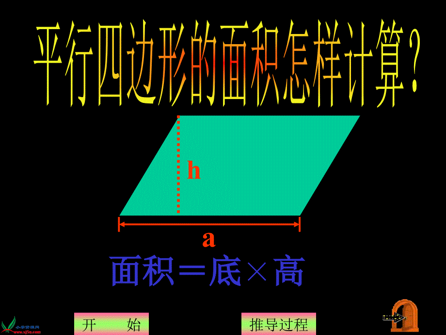 北师大版数学五年级上册《三角形面积的推导》课件_第3页