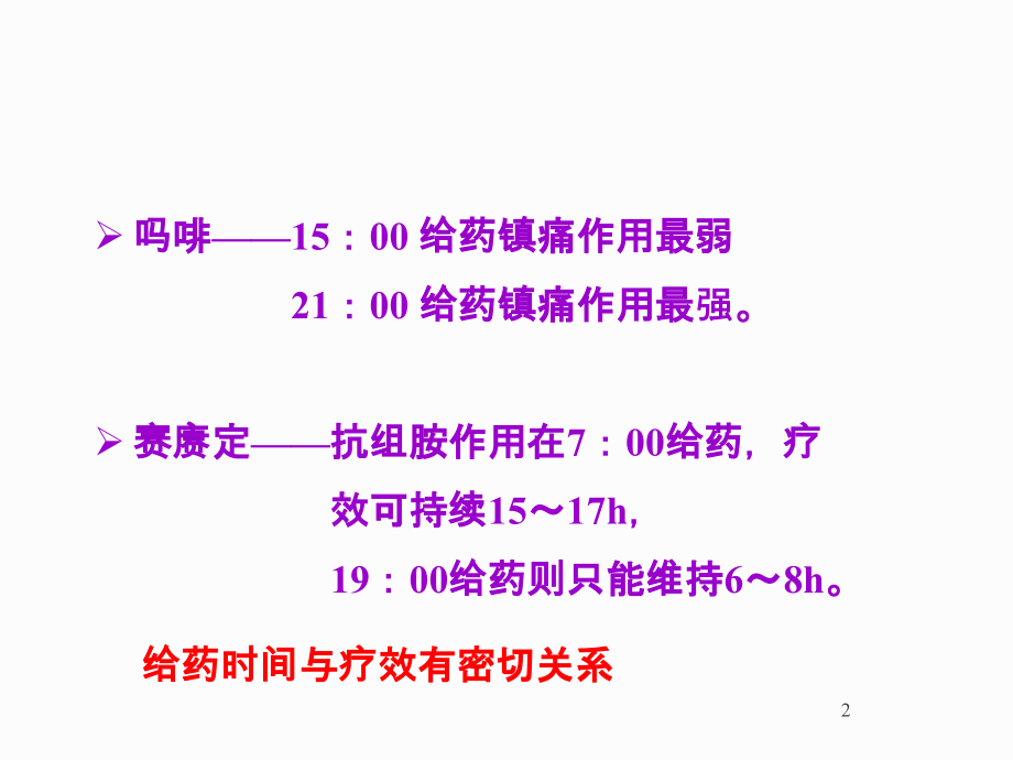 课件：11时辰药理学与临床合理用药_第2页