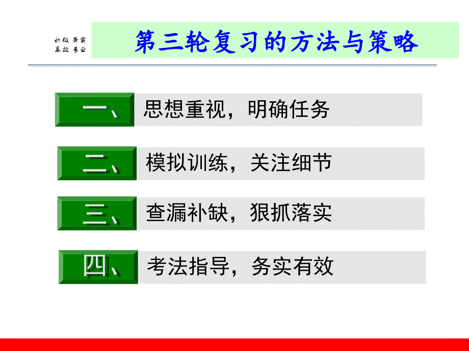 中考数学备考三轮复习的方法与策略_第2页