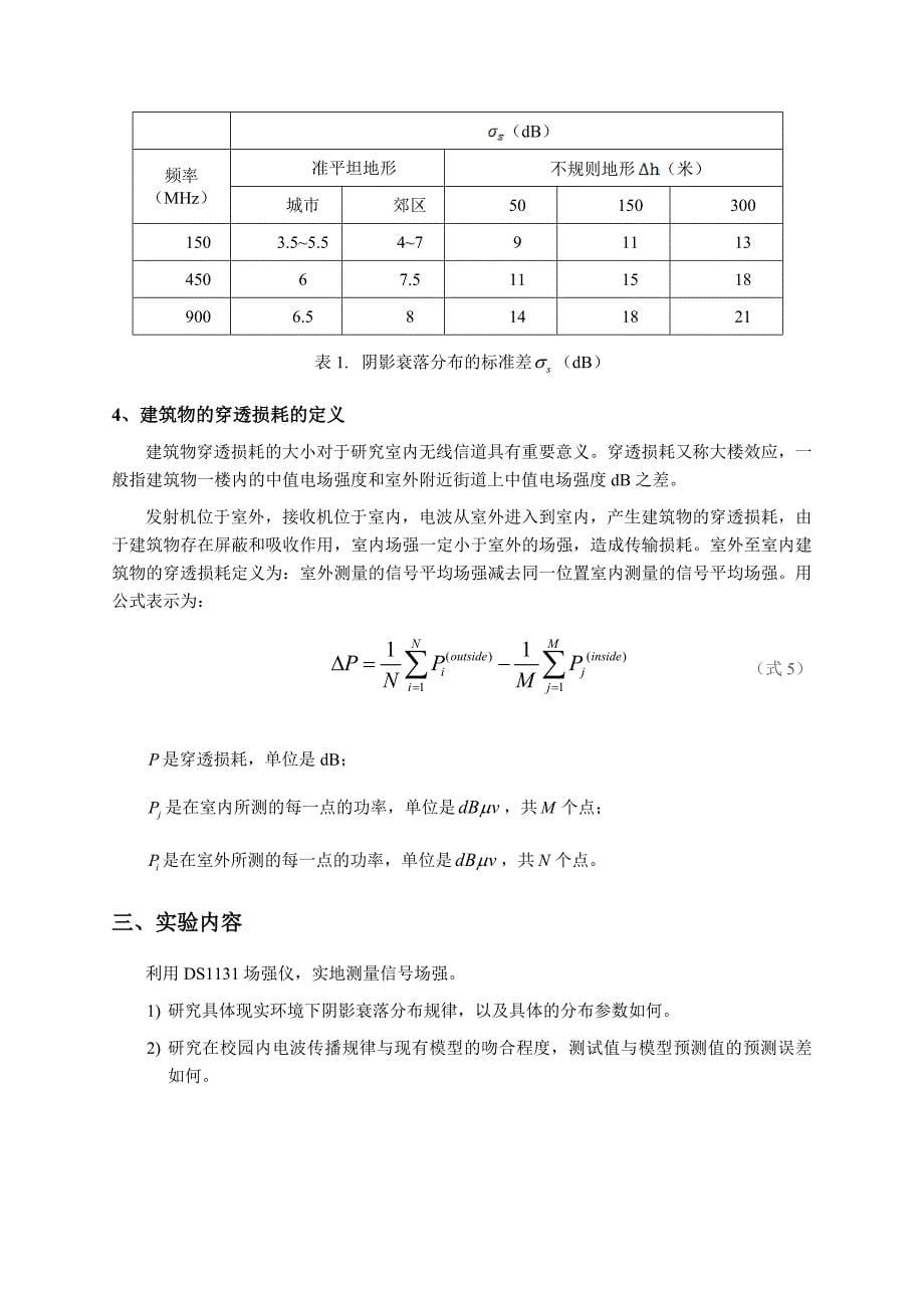 北邮电磁场及电磁波实验报告_第5页