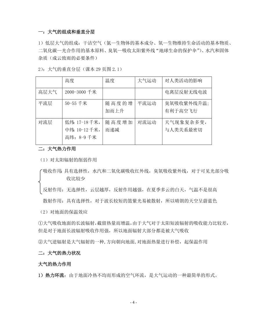 2018高中地理知识点总结汇总_第5页