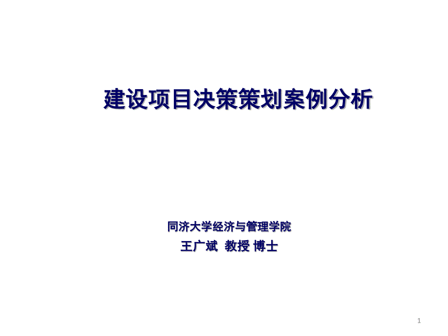 建设项目决策策划案例分析pdf_第1页