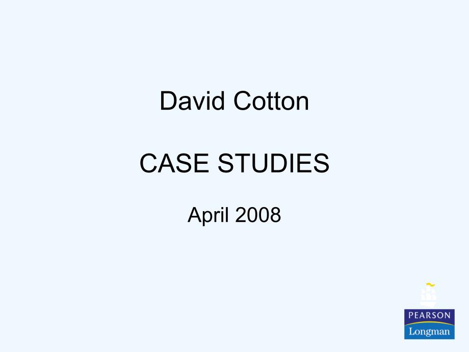 case+studies++david+cotton_第1页