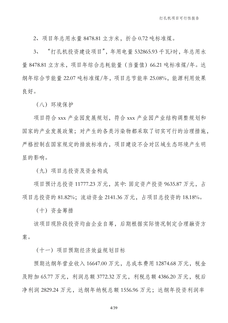 打孔机项目可行性报告_第4页